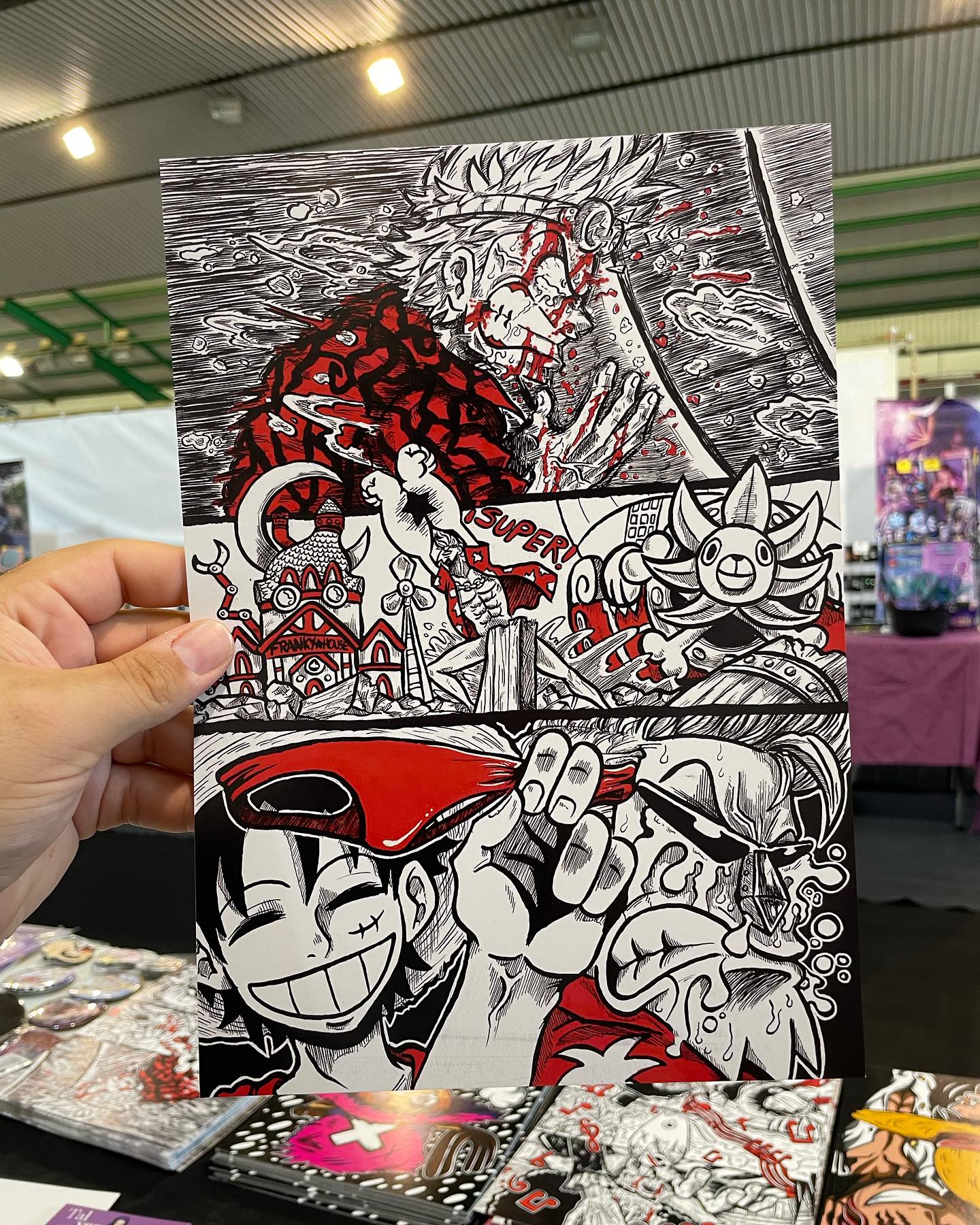Lamina Arte One Piece – Franky por Djoseppe10