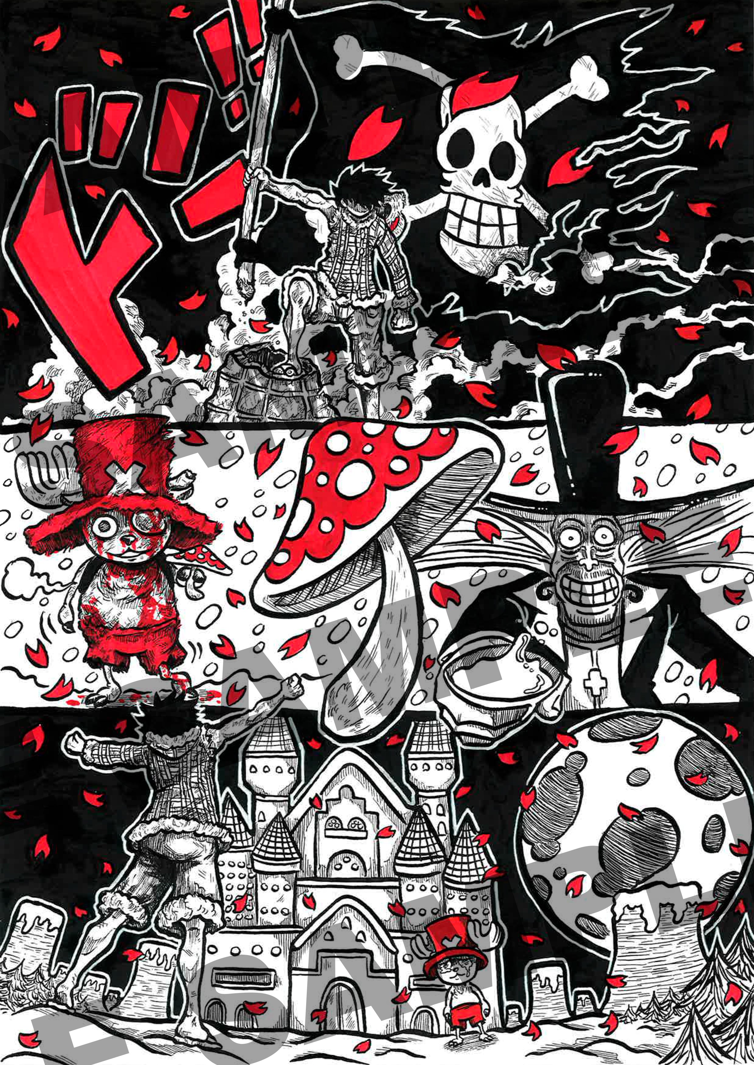 Lamina Arte One Piece – Chopper por Djoseppe10