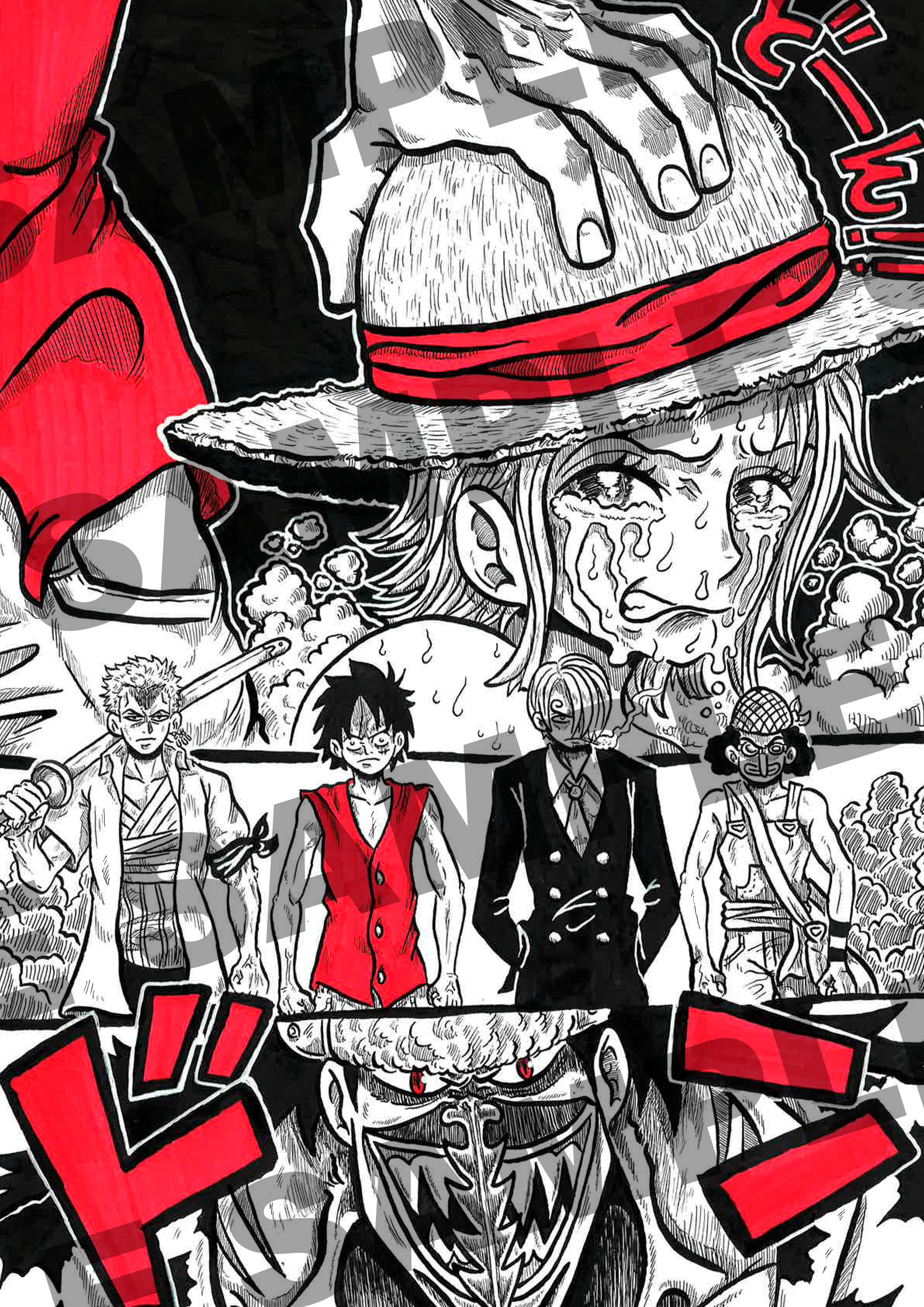 Lamina Arte One Piece – Nami por Djoseppe10